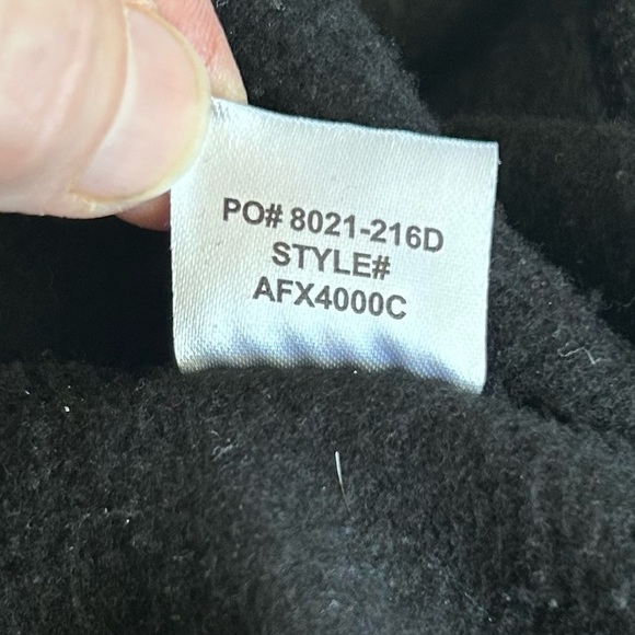 LIRIK Design by Humans Black Cat Face Hoodie Size Small - Picture 10 of 11